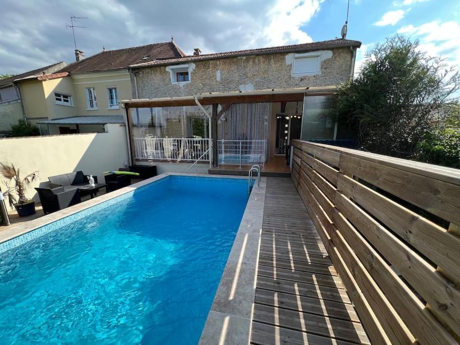 Kings Villa Near Disneyland Reserved Only For Family With Kids Saint-Germain-sur-Morin Экстерьер фото